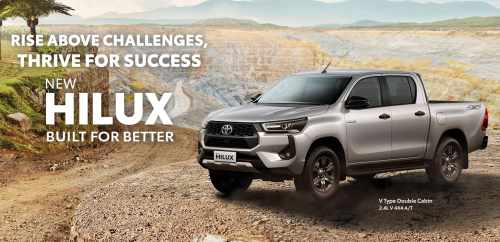 TOYOTA NEW HILUX D CAB 2.4L V 4X4 A/T